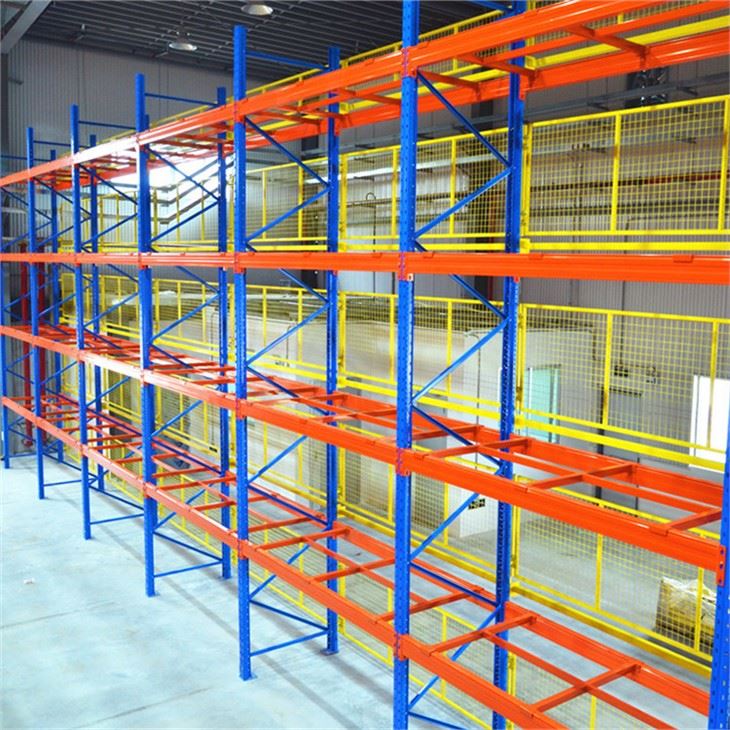 Heavy duty steel pallet storage racking system (6)